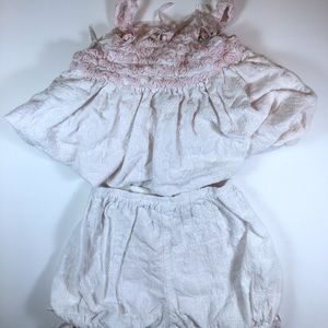 VGUC Isobella’s Tea Party 2 piece 3M